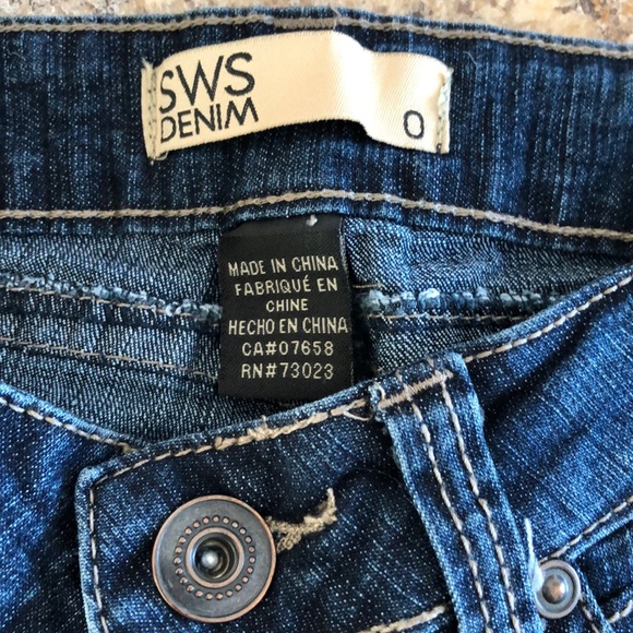 SWS Denim dark blue bootcut jeans - Picture 2 of 12